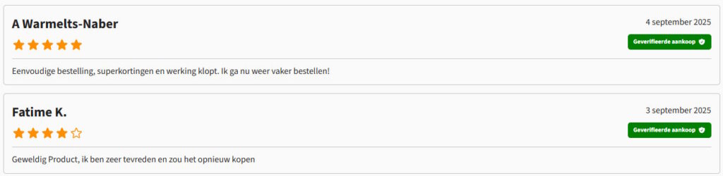 Testonax Beoordeling